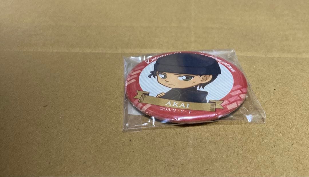 コナン 赤井 缶バッジ セット