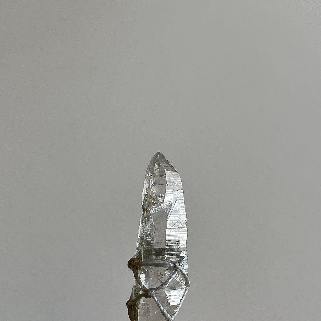 ヒマラヤ水晶 ガネッシュヒマール ＊ マクラメペンダント ネックレス 13