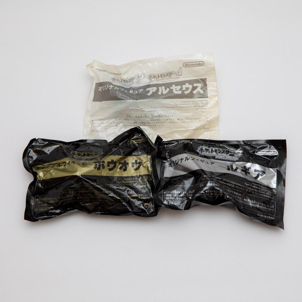 【新品未開封】ポケモン フィギュア 海洋堂 ホウオウ ルギア アルセウス 3体