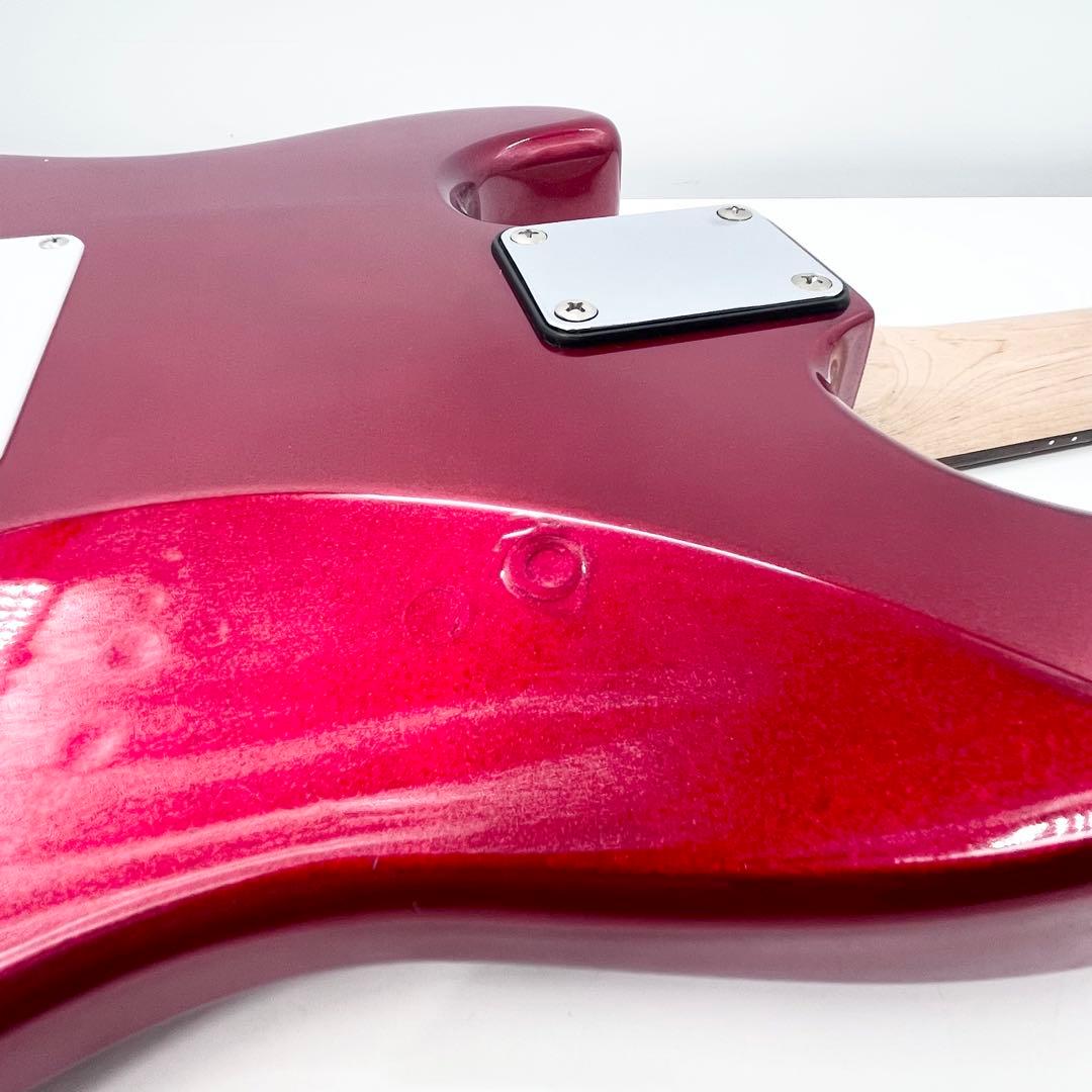 Legend LST エレキギター 赤 SSS ストラト 初心者