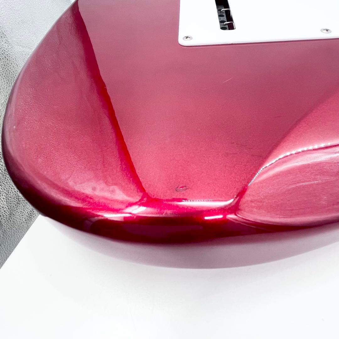 Legend LST エレキギター 赤 SSS ストラト 初心者