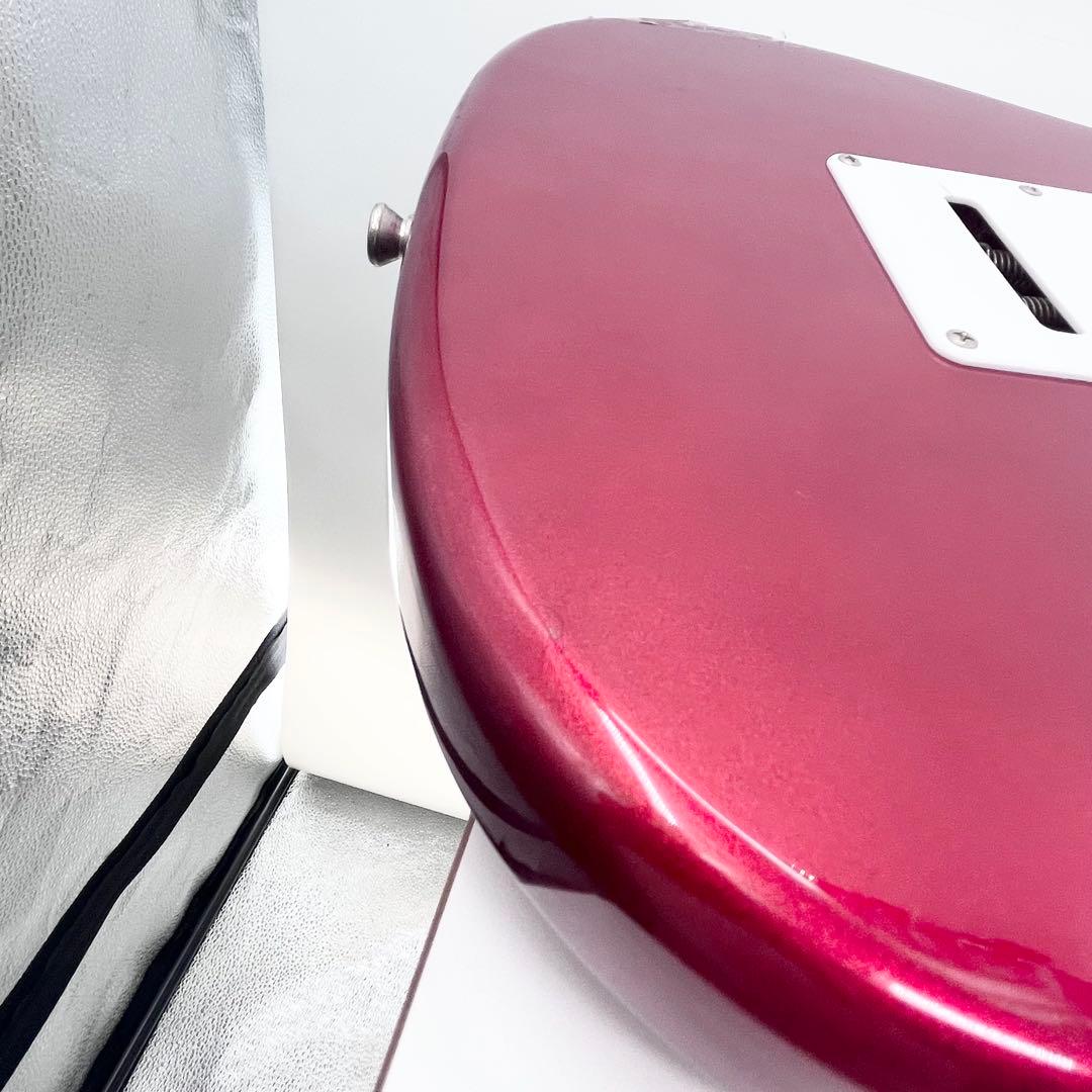 Legend LST エレキギター 赤 SSS ストラト 初心者