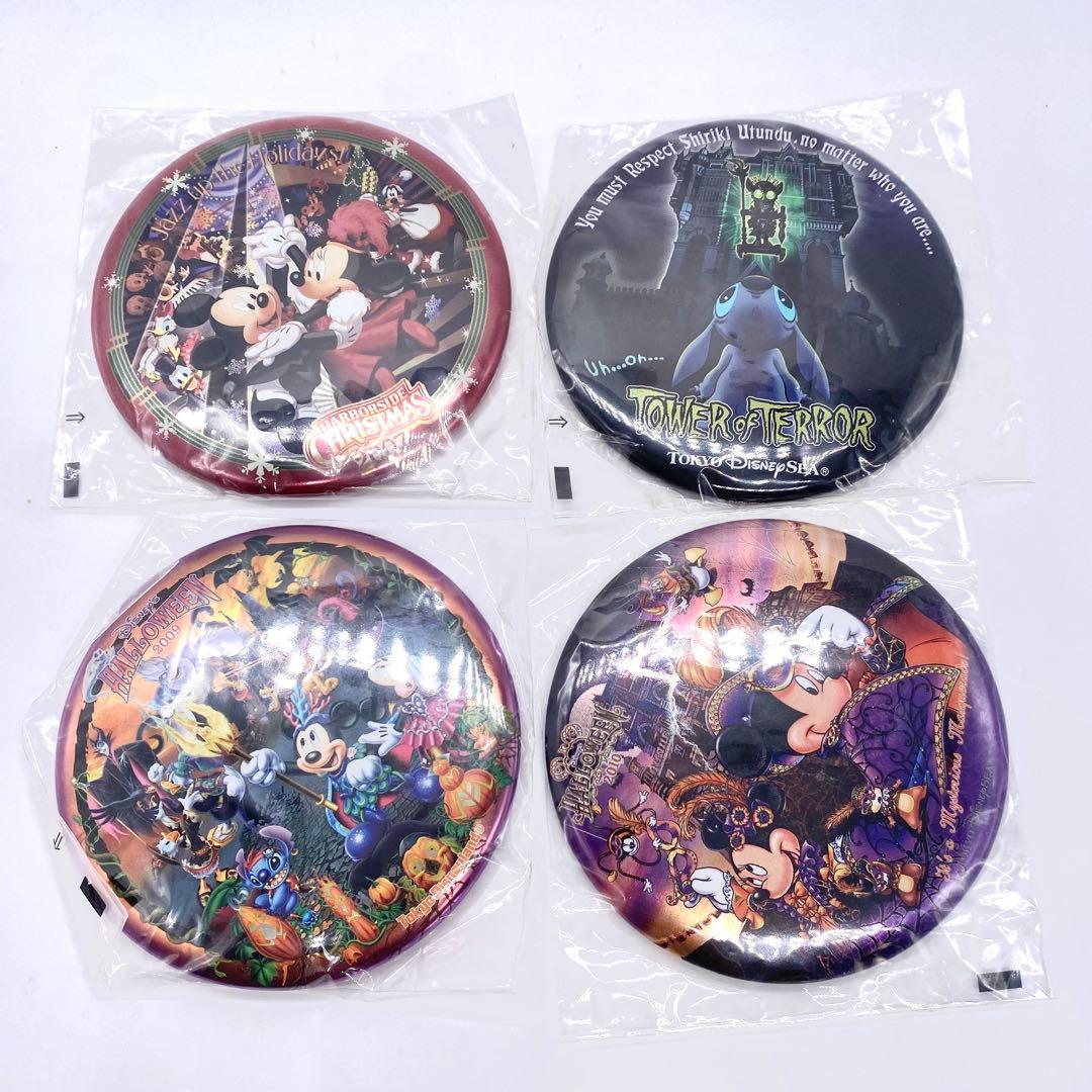 Disney 缶バッジ　ハロウィン　クリスマス　10個