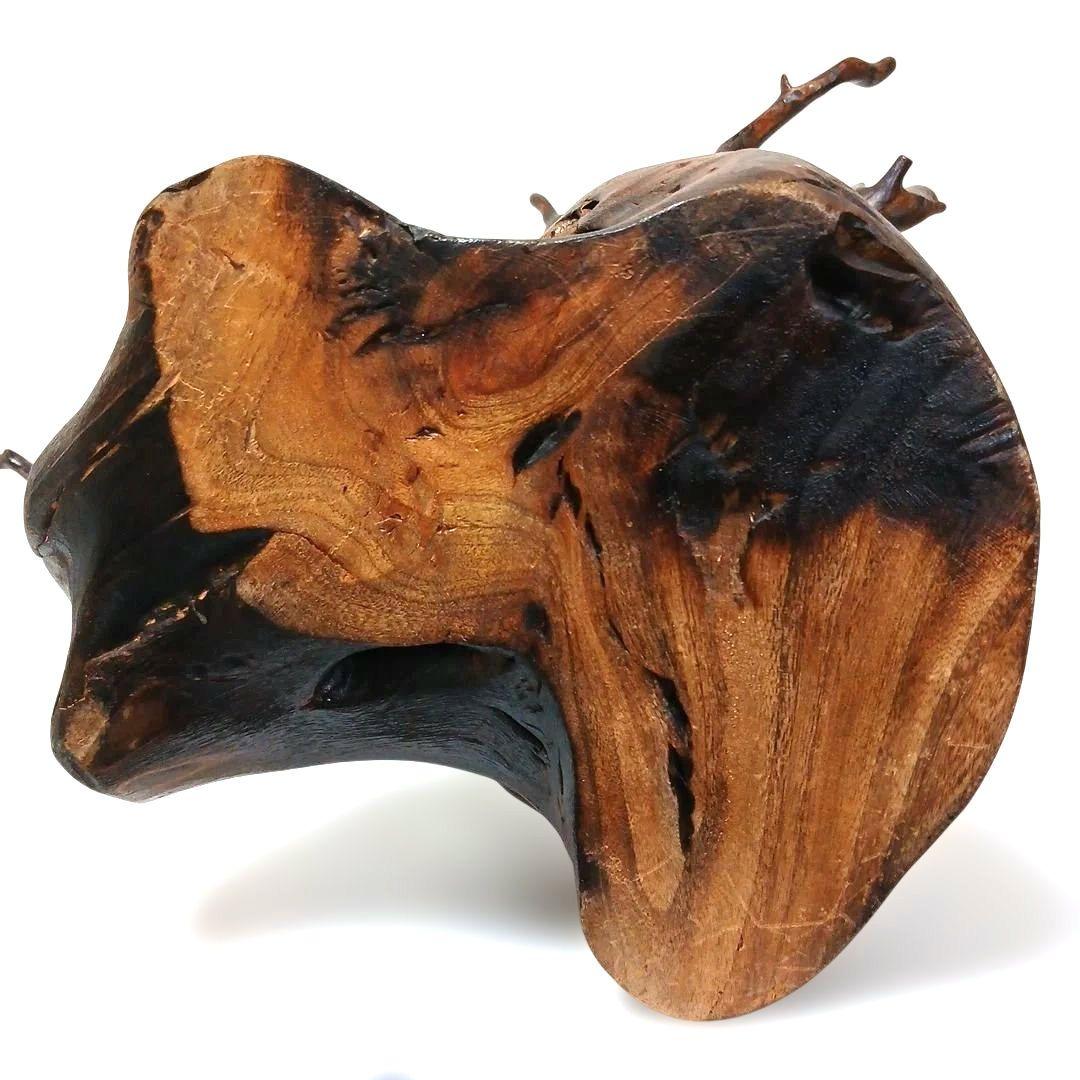 天然木 流木 灯籠 置物 バードアスレチック 止まり木 インテリア 工芸品