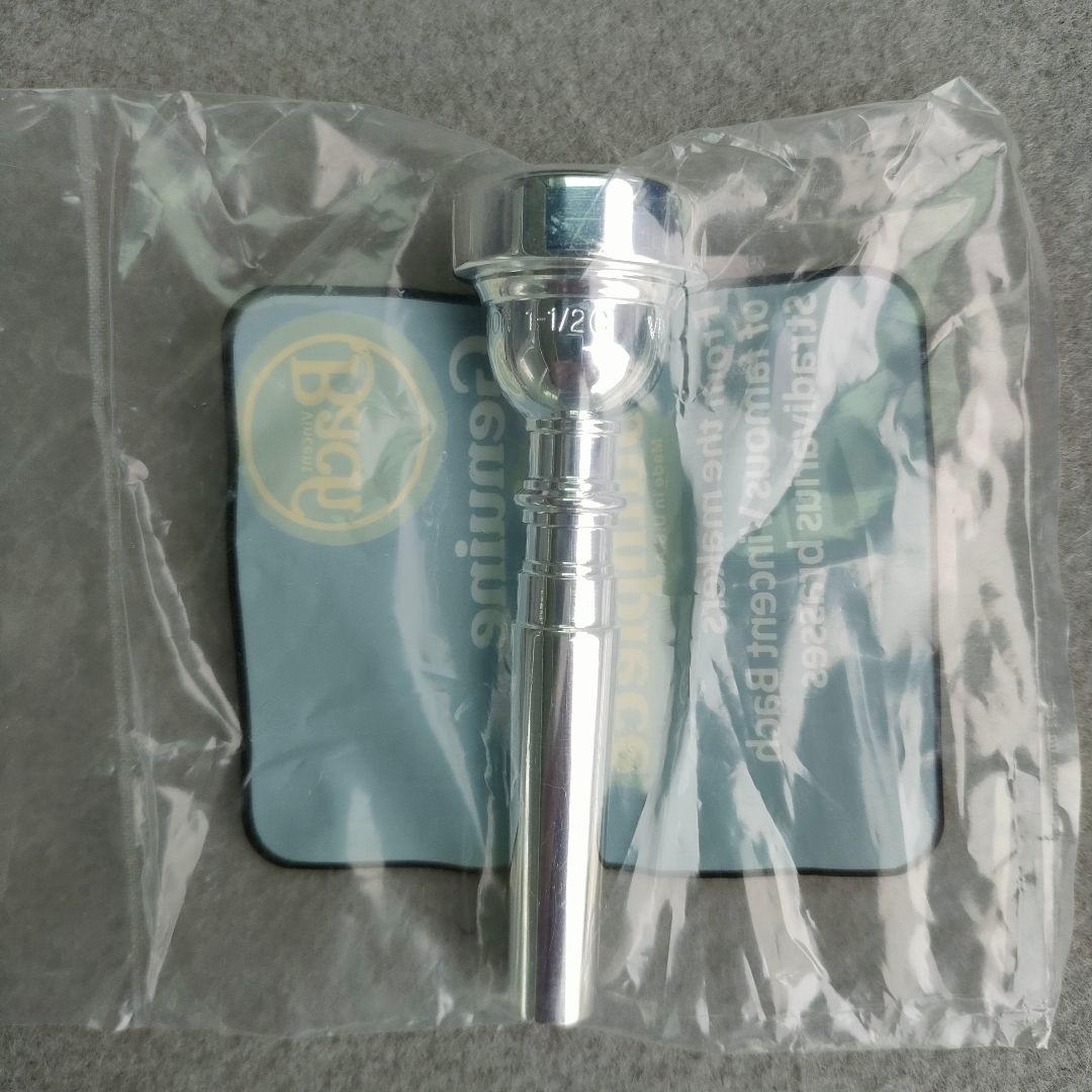 【新品未使用】トランペットマウスピースバック1-1/2C