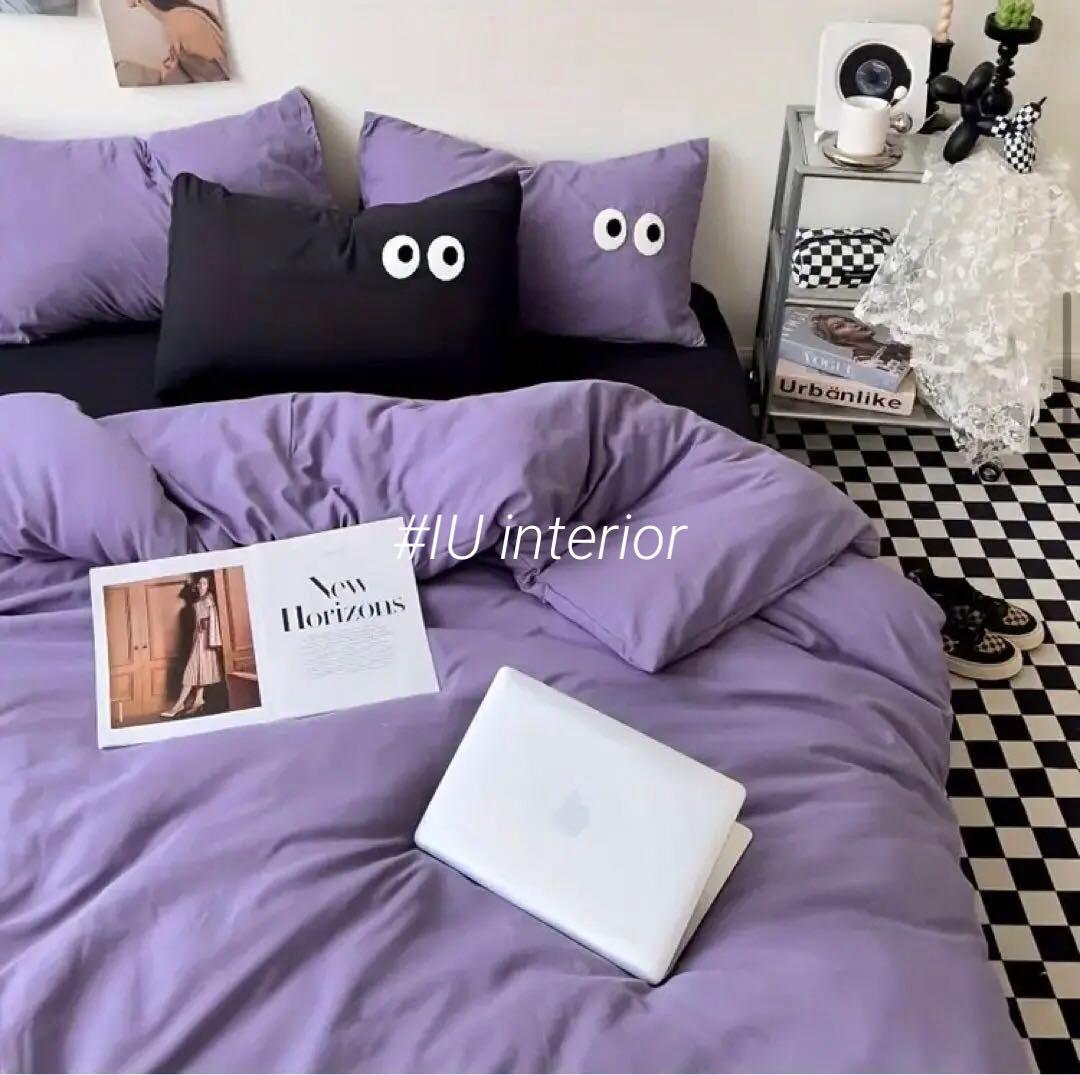 【新品】残りわずか❣韓国インテリア 布団カバー ベッドカバー 枕カバー セット