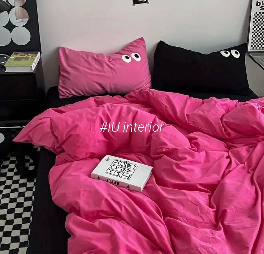 【新品】残りわずか❣韓国インテリア 布団カバー ベッドカバー 枕カバー セット