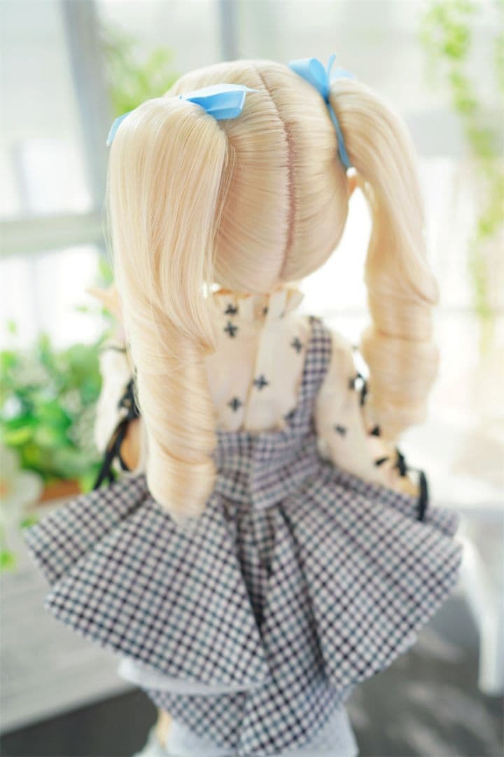 MH206 BJD 1/3 人形 ドール　用ウィッグ カツラ 耐熱 ハンドメイド