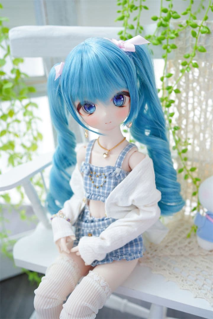 MH206 BJD 1/3 人形 ドール　用ウィッグ カツラ 耐熱 ハンドメイド