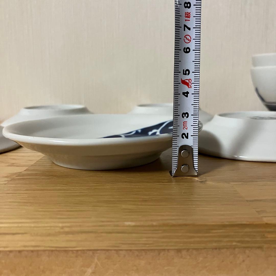 猫柄　ご飯茶碗　小皿　セット