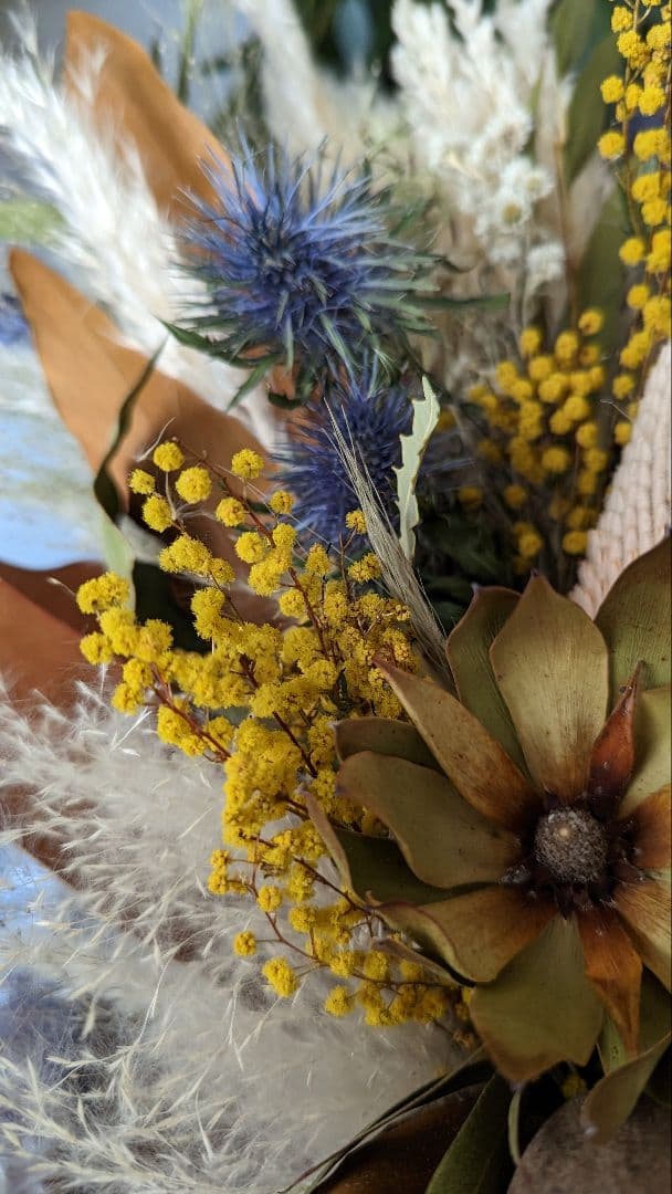 受注制作　ウエディングブーケ　ドライフラワーブーケ　インテリア　和装ブーケ