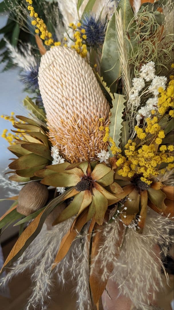 受注制作　ウエディングブーケ　ドライフラワーブーケ　インテリア　和装ブーケ