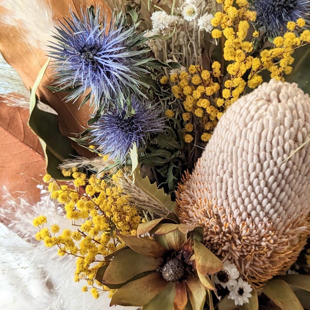 受注制作　ウエディングブーケ　ドライフラワーブーケ　インテリア　和装ブーケ