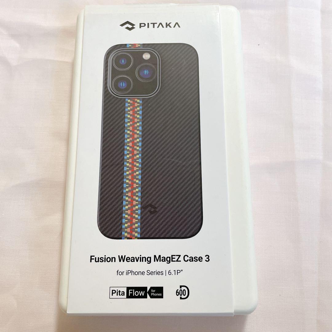 「PITAKA」 アラミド繊維浮織 iPhone14 Pro ケース シンプル