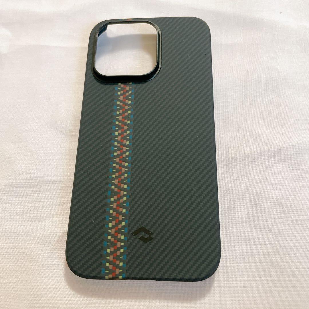 「PITAKA」 アラミド繊維浮織 iPhone14 Pro ケース シンプル