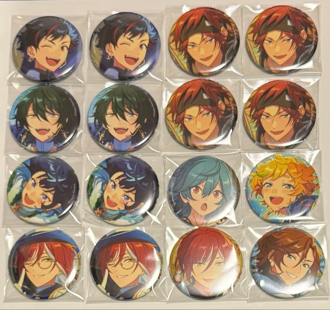 あんスタ 缶バッジ 甘楽チトセ メロアス 天城燐音 南雲鉄虎 エス ライカ
