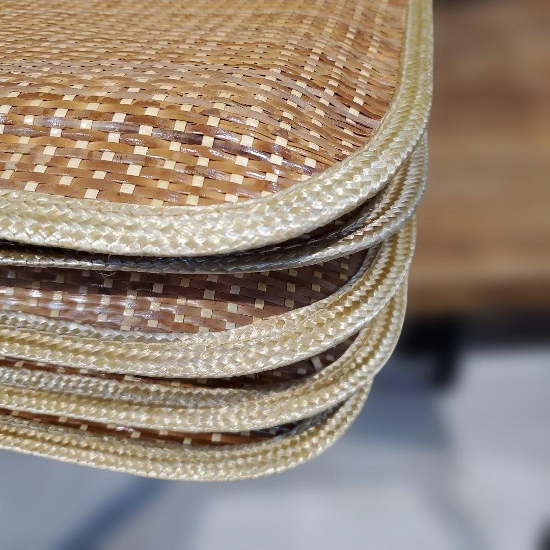 ラタン　座布団　５枚セット　籐家具　①