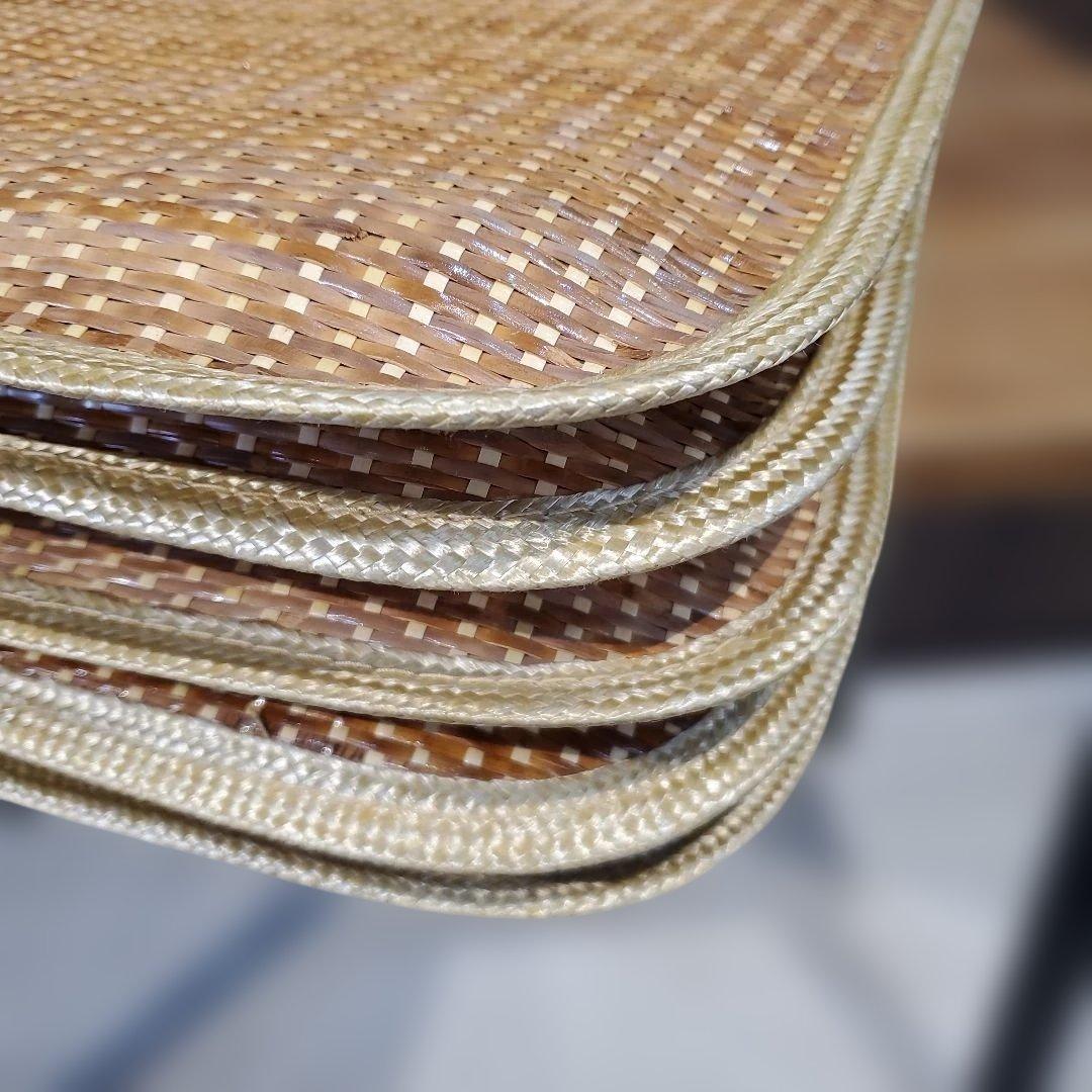 ラタン　座布団　５枚セット　籐家具　①