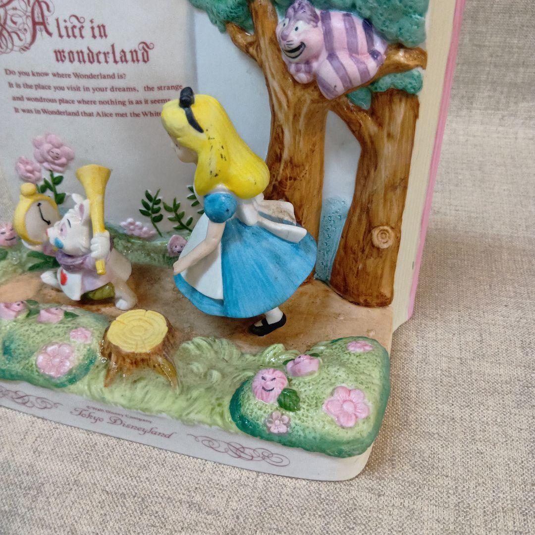 不思議の国のアリス 置物　アンティーク　激レア　当時物　ディズニー