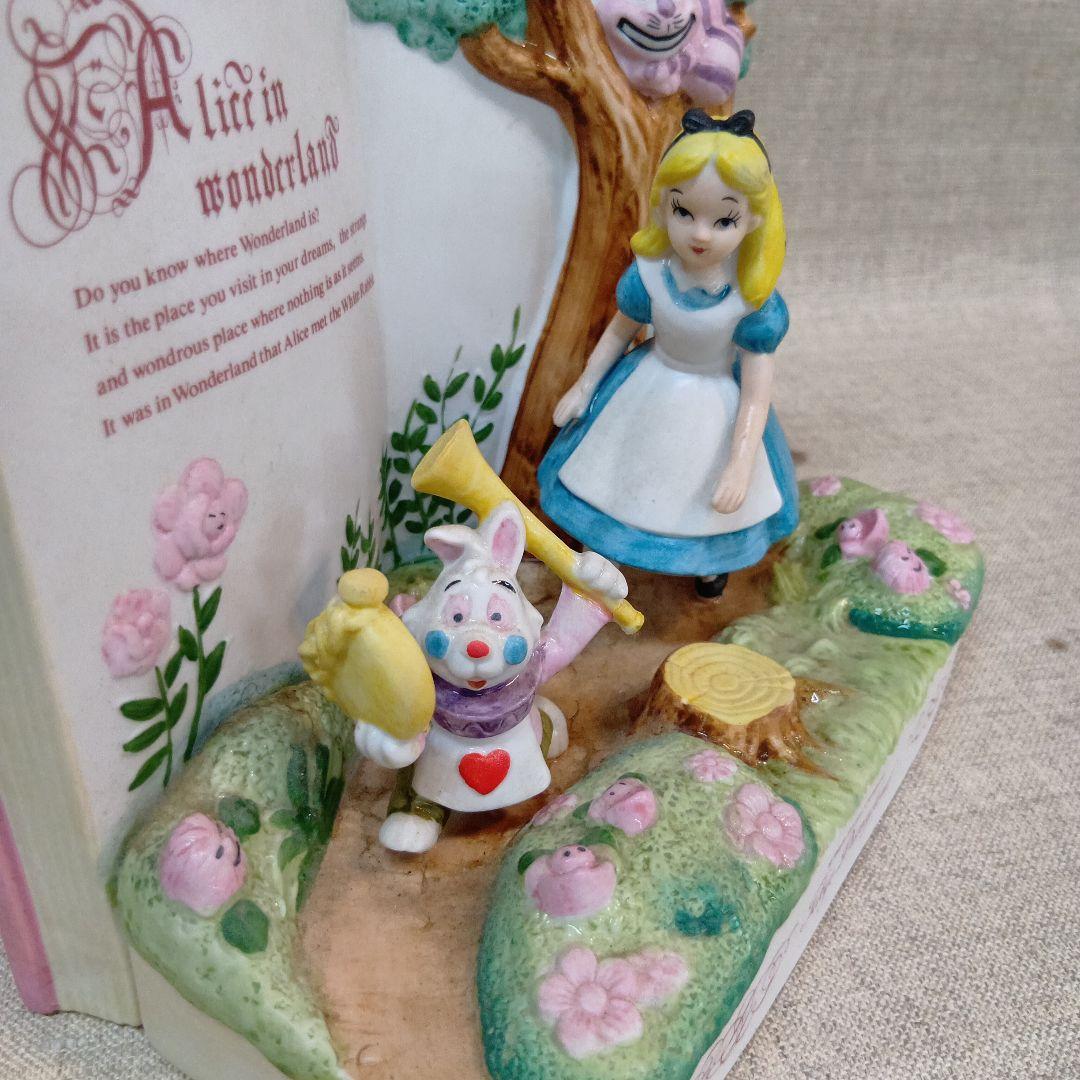 不思議の国のアリス 置物　アンティーク　激レア　当時物　ディズニー