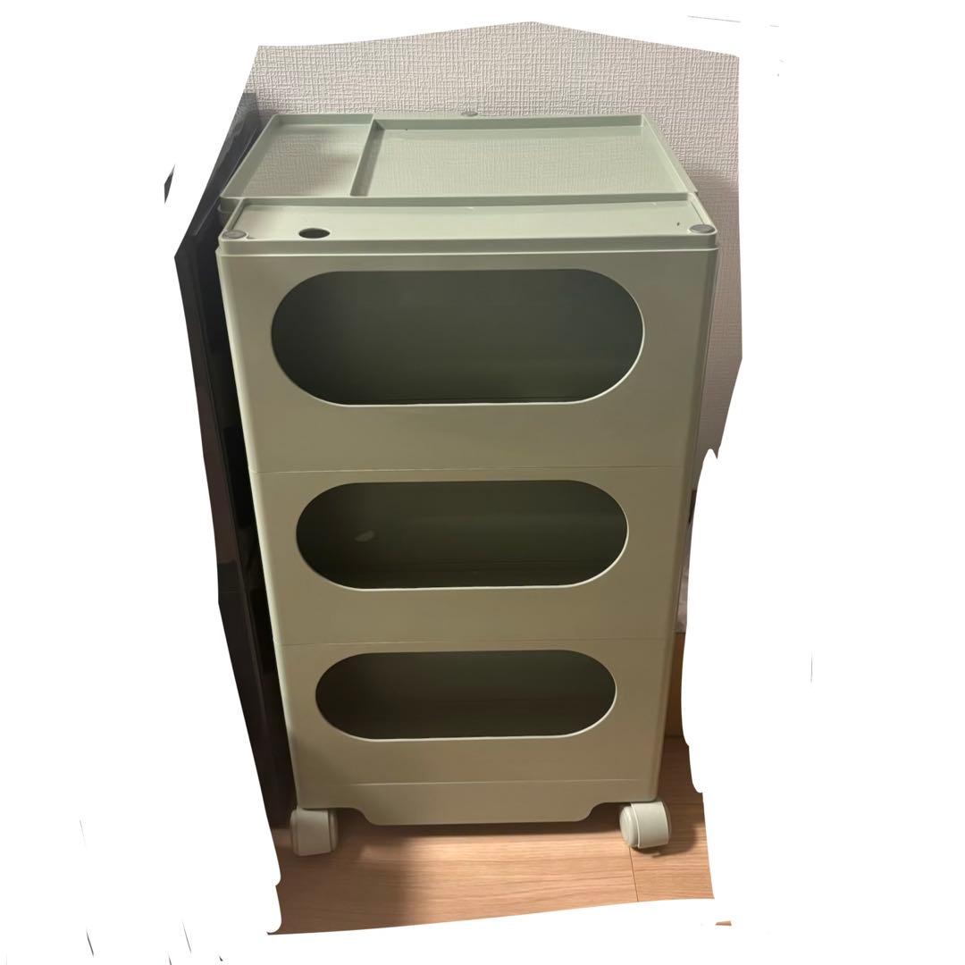 ※kuragさま※ボビーワゴン4段 リプロダクト品(パステルグリーン)