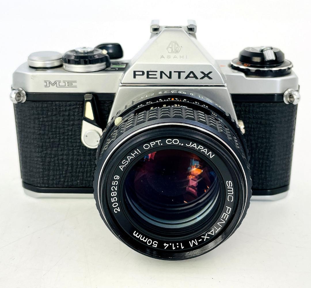【動作品】ASAHI PENTAX ME フィルムカメラ バッグ付 R8SB53