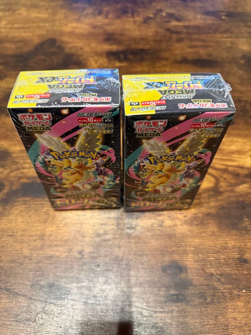 ［シュリンク付き］ポケモンカードゲーム メガドリームEX ボックス2個