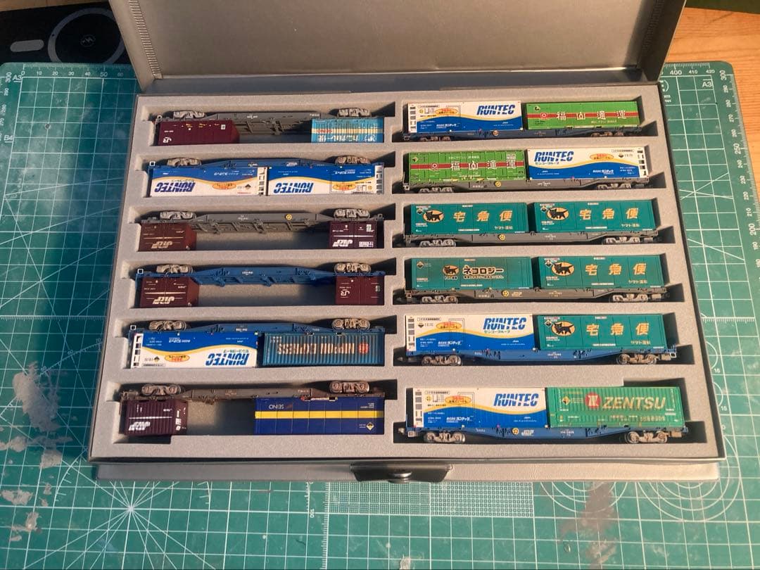 貨物列車　1050レタイプ　ジャンク品　コキ