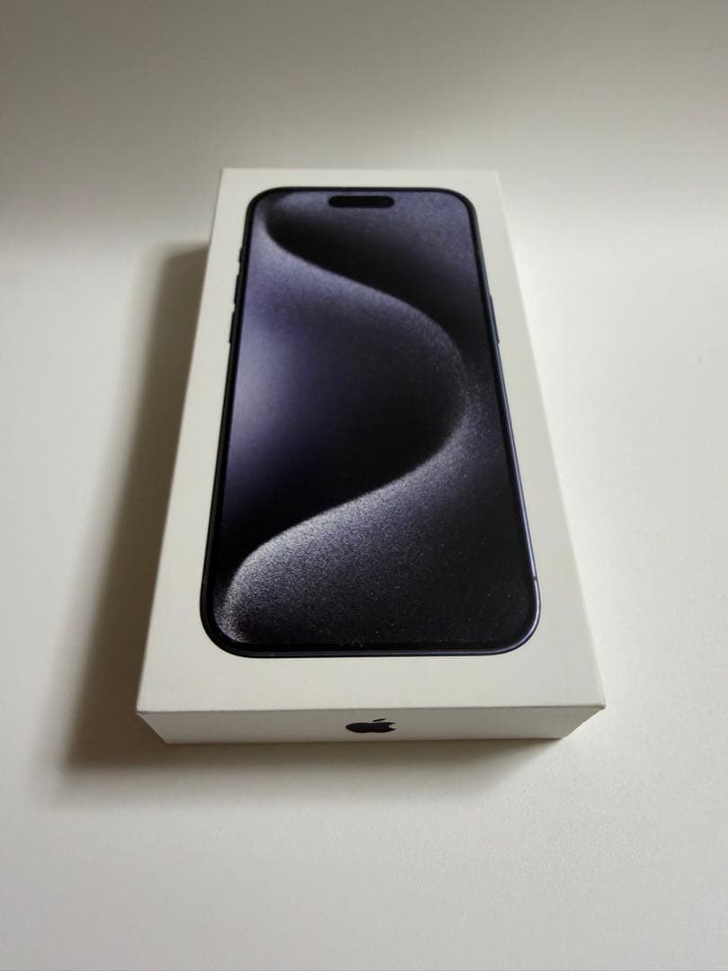 iPhone 15 pro 128GB SIMフリー ブルーチタニウム