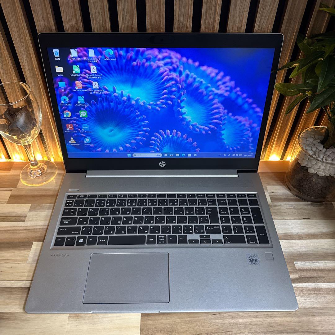 準美品‼️HP ProBook 450☘i5第10世代☘8GB☘人気ノートパソコン