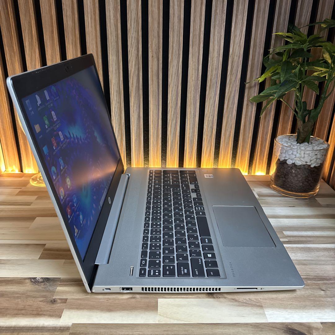 準美品‼️HP ProBook 450☘i5第10世代☘8GB☘人気ノートパソコン
