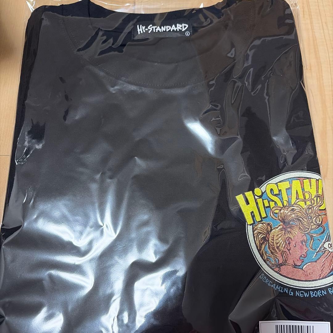 【新品未開封】Hi-STANDARD RJB Tシャツ ブラック XL