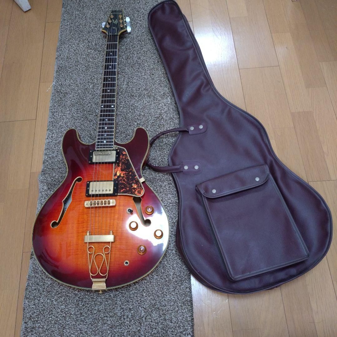 Aria TA-02 セミアコ エレキギター