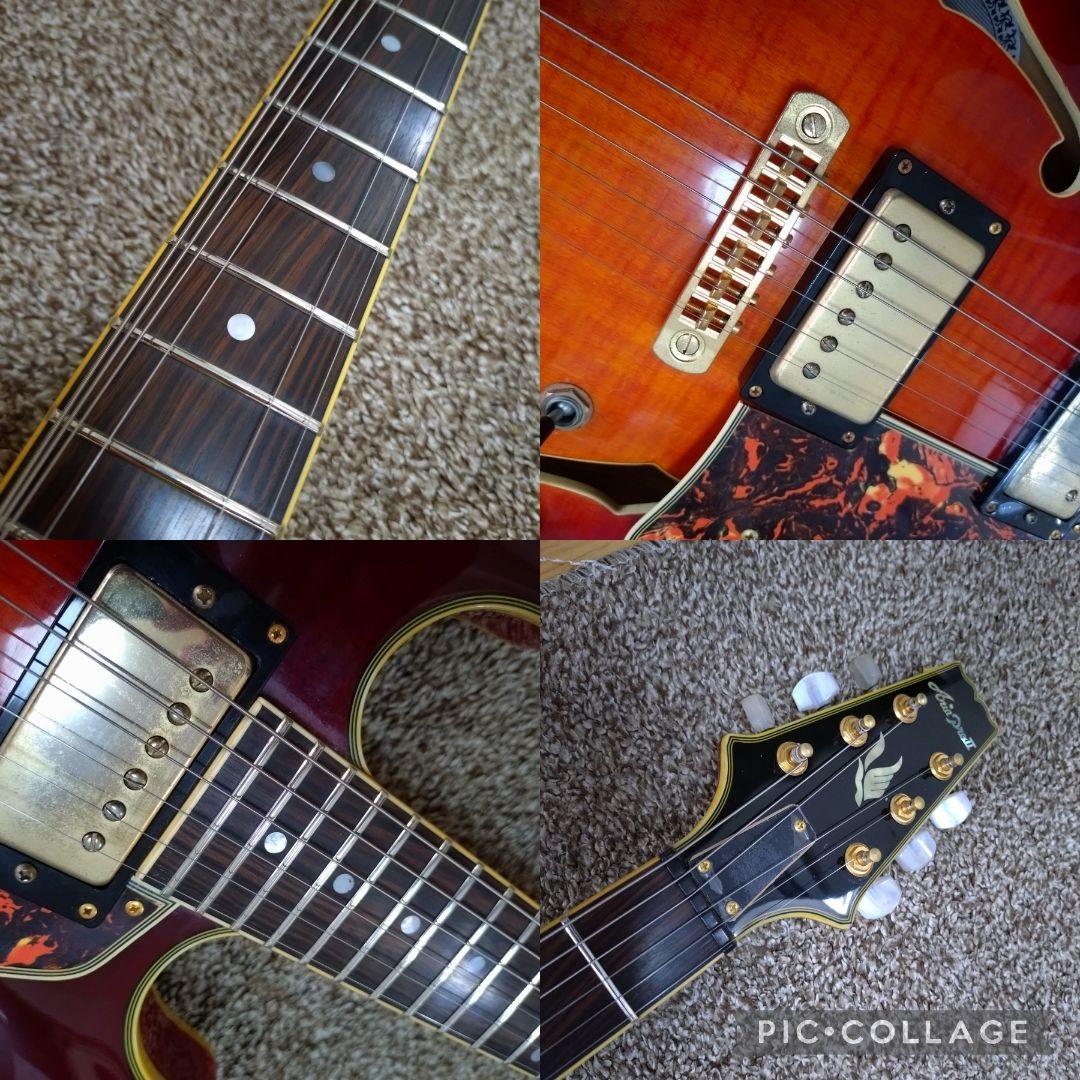 Aria TA-02 セミアコ エレキギター