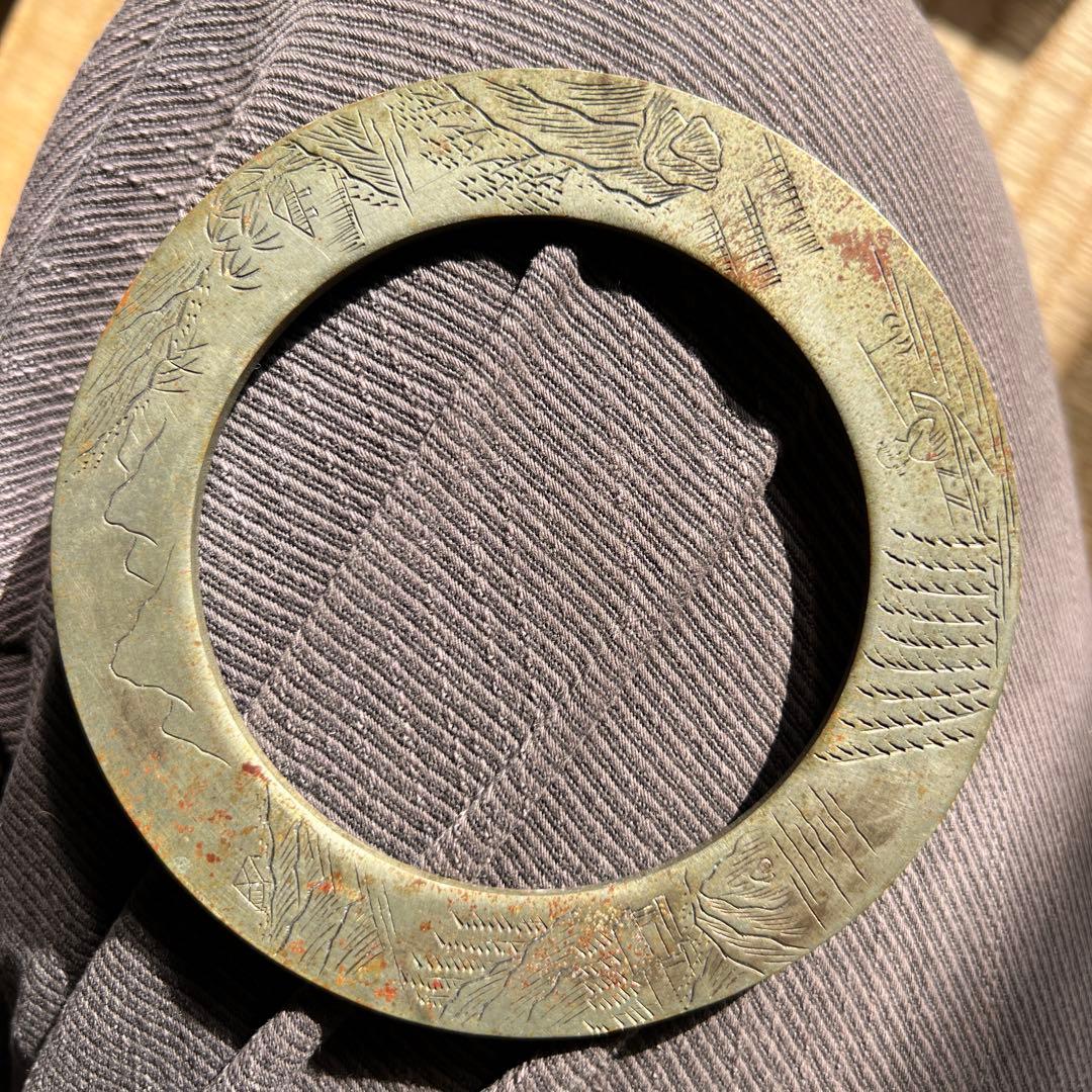 文具 文房四宝 鎮尺 文鎮 彫刻 古美術