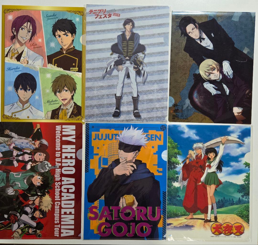 アニメグッズ キャラクターグッズ クリアファイル まとめ売り 260枚以上