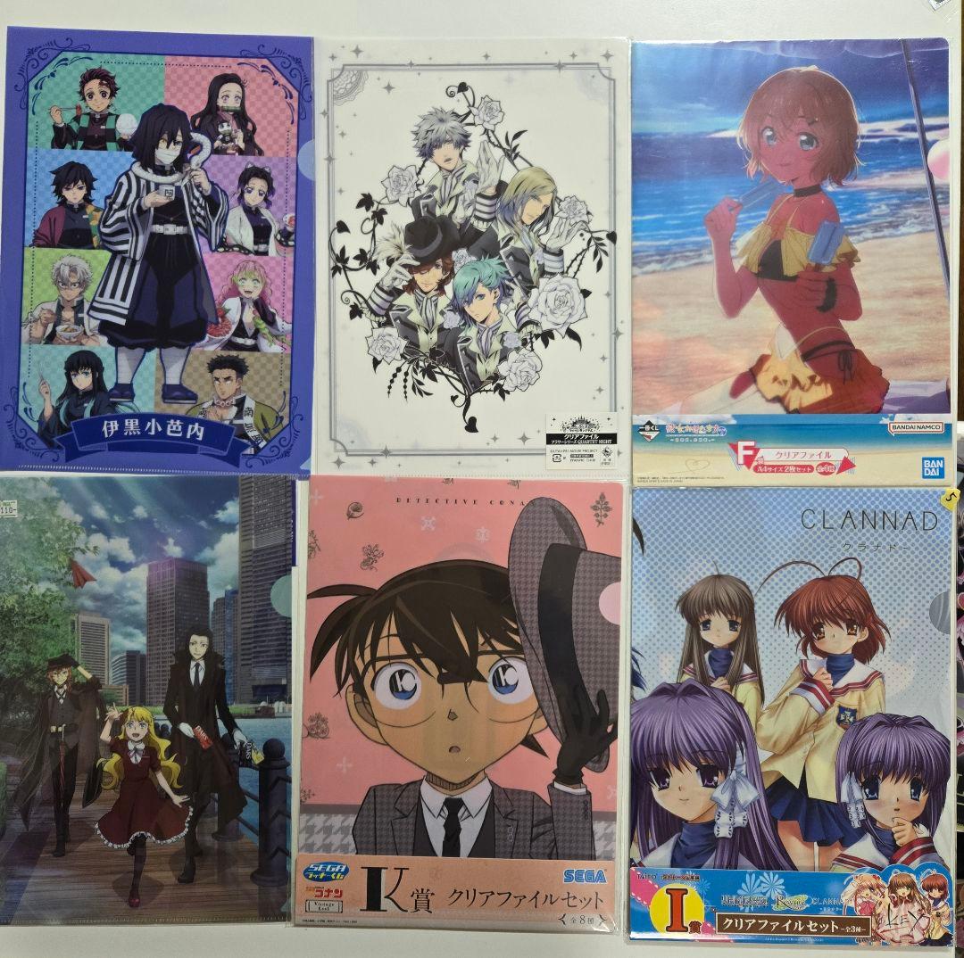 アニメグッズ キャラクターグッズ クリアファイル まとめ売り 260枚以上