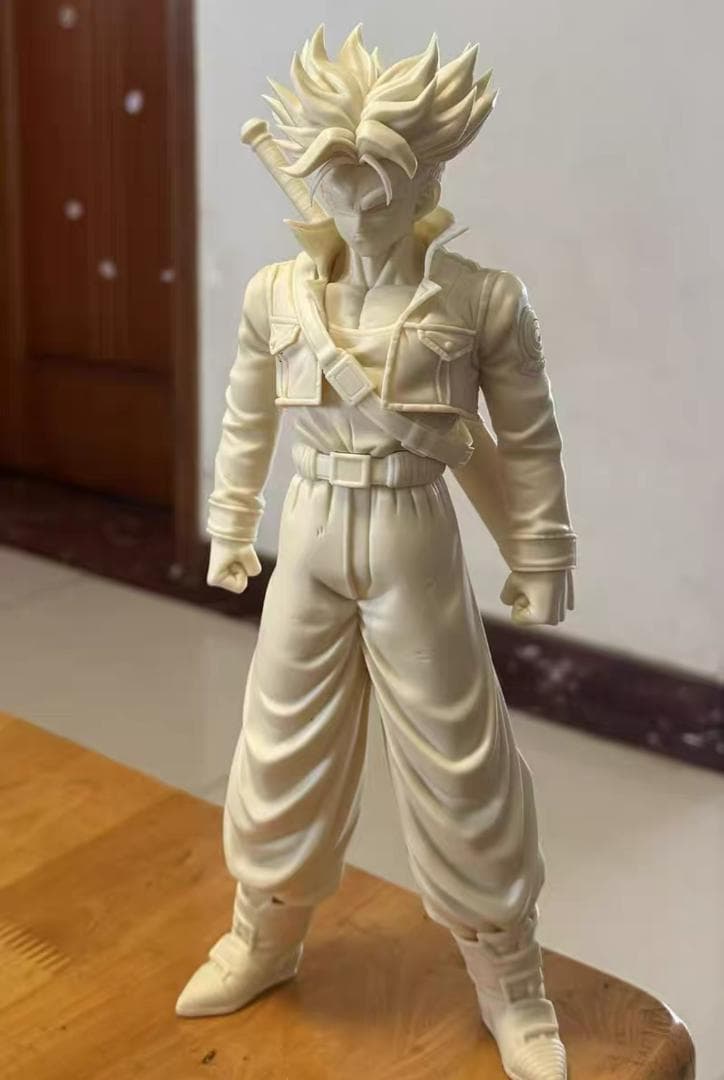 ドラゴンボール トランクス 未塗装 樹脂フィギュア ヘッド2種付き 海外限定
