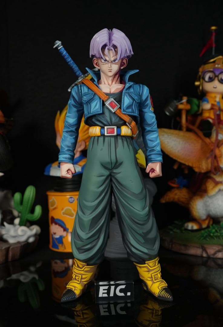 ドラゴンボール トランクス 未塗装 樹脂フィギュア ヘッド2種付き 海外限定