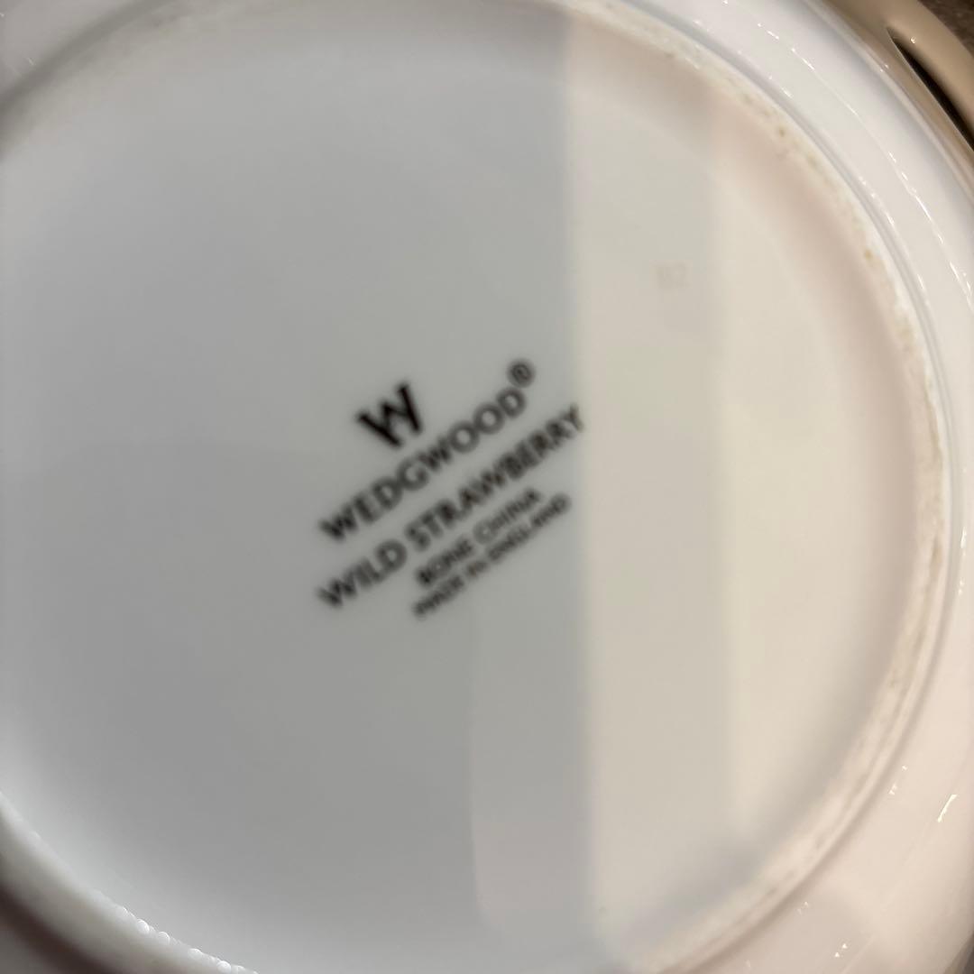 ウェッジウッドワイルドストロベリーウィンザートレイS　5枚セット