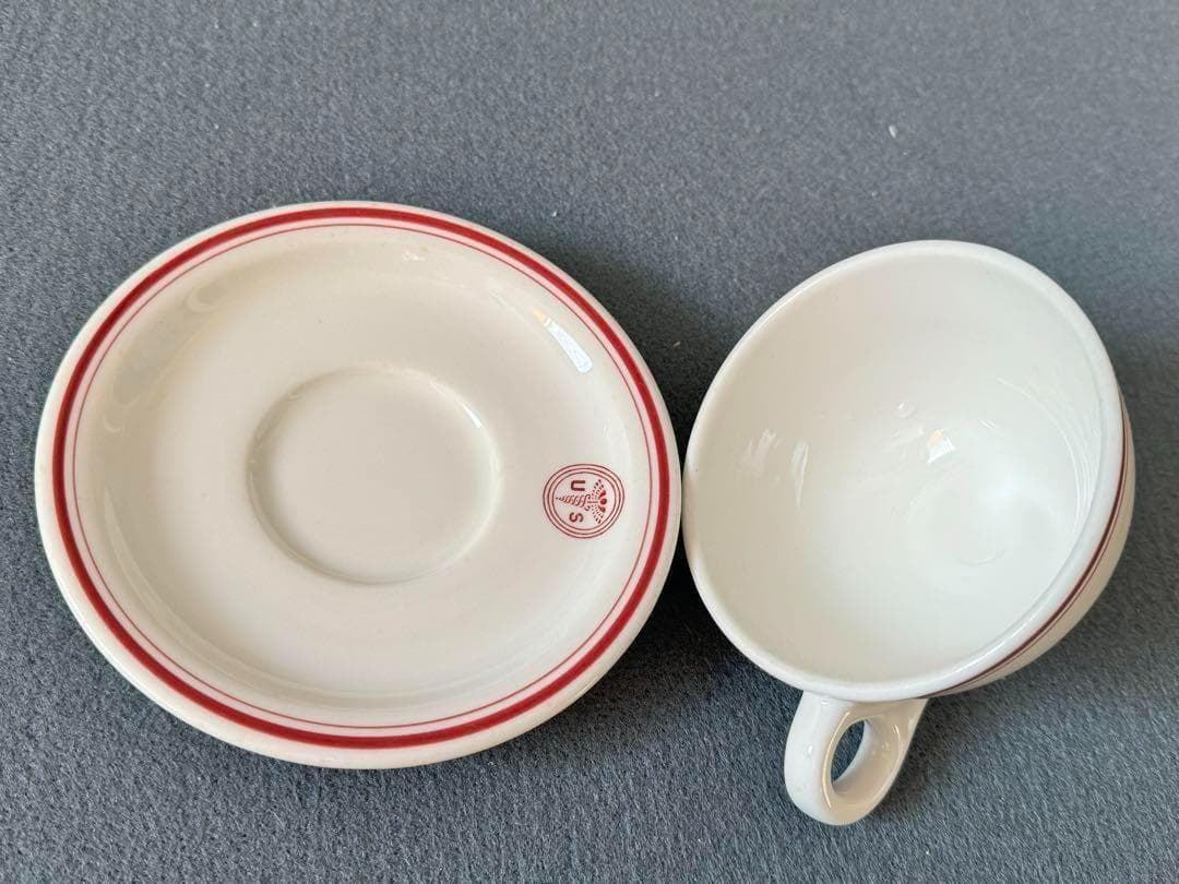 米軍 実物 メディカル カップ&ソーサー