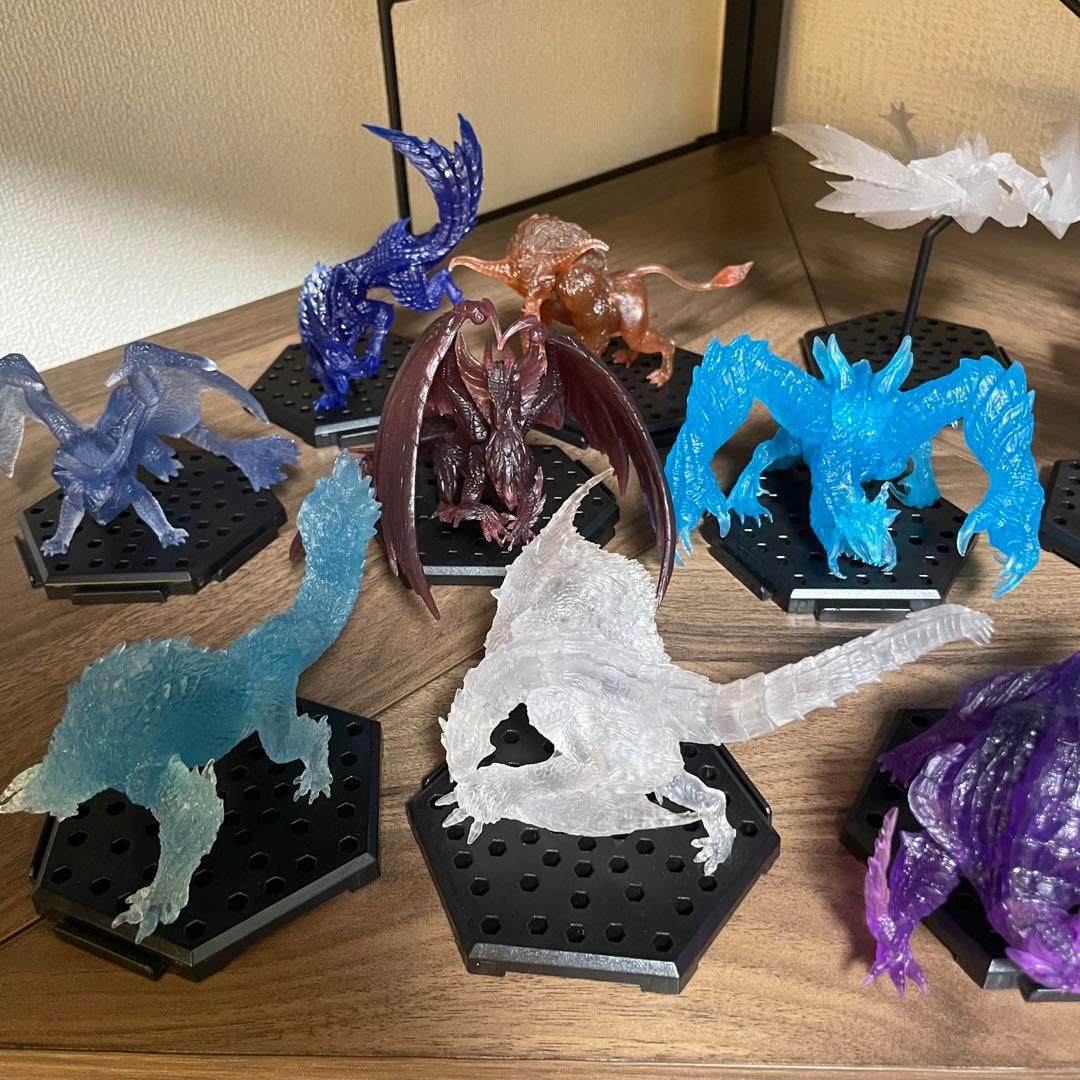 カプコンフィギュアビルダー　ボーナスパーツ完成品詰め合わせ