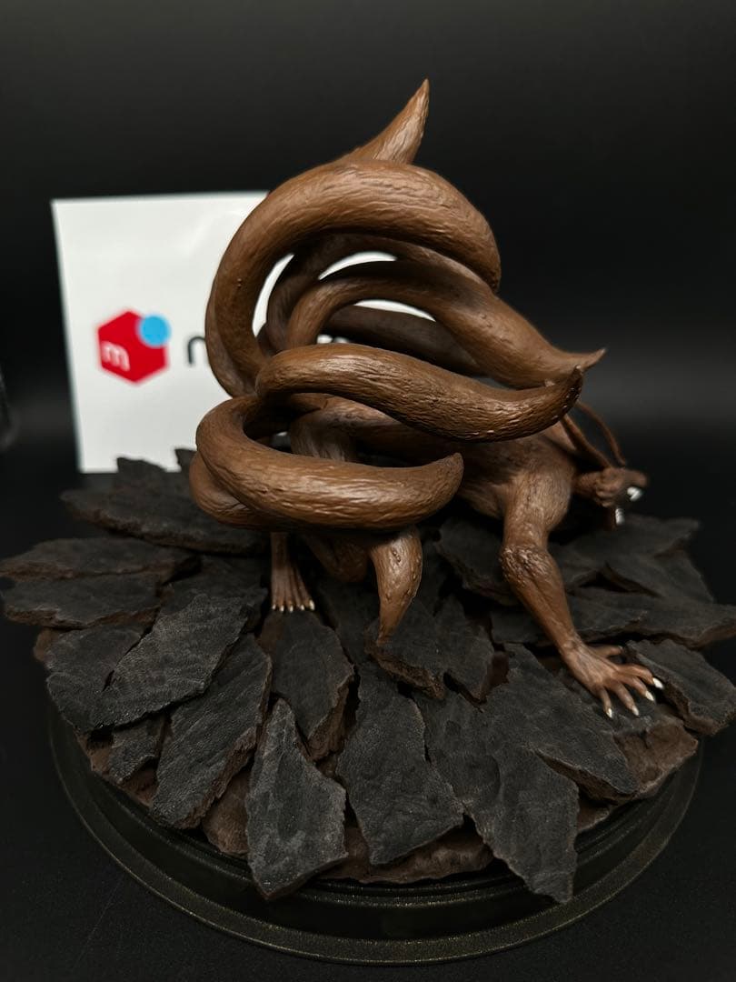 NARUTO 九喇嘛 くらま　フィギュア　ジオラマ台座　ジオラマ工房　メルカリ