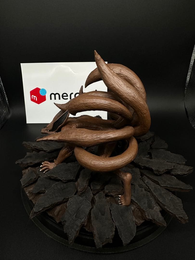 NARUTO 九喇嘛 くらま　フィギュア　ジオラマ台座　ジオラマ工房　メルカリ