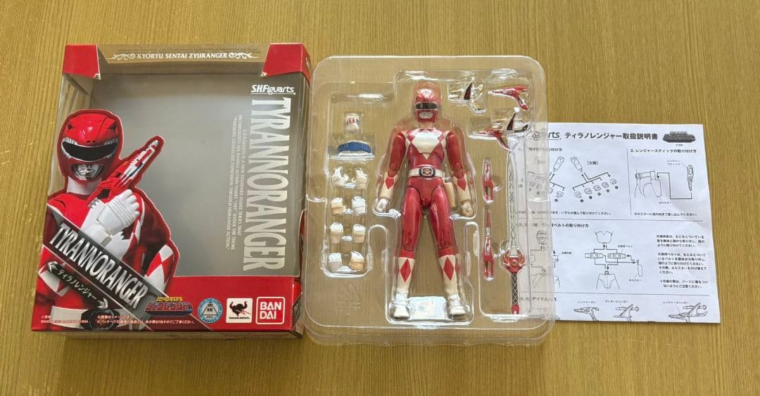 S.H.Figuarts 恐竜戦隊ジュウレンジャー ティラノレンジャー