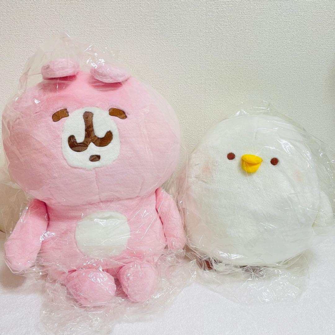 カナヘイの小動物　ビッグサイズぬいぐるみ　ピスケとうさぎ　ゆるっとストア限定