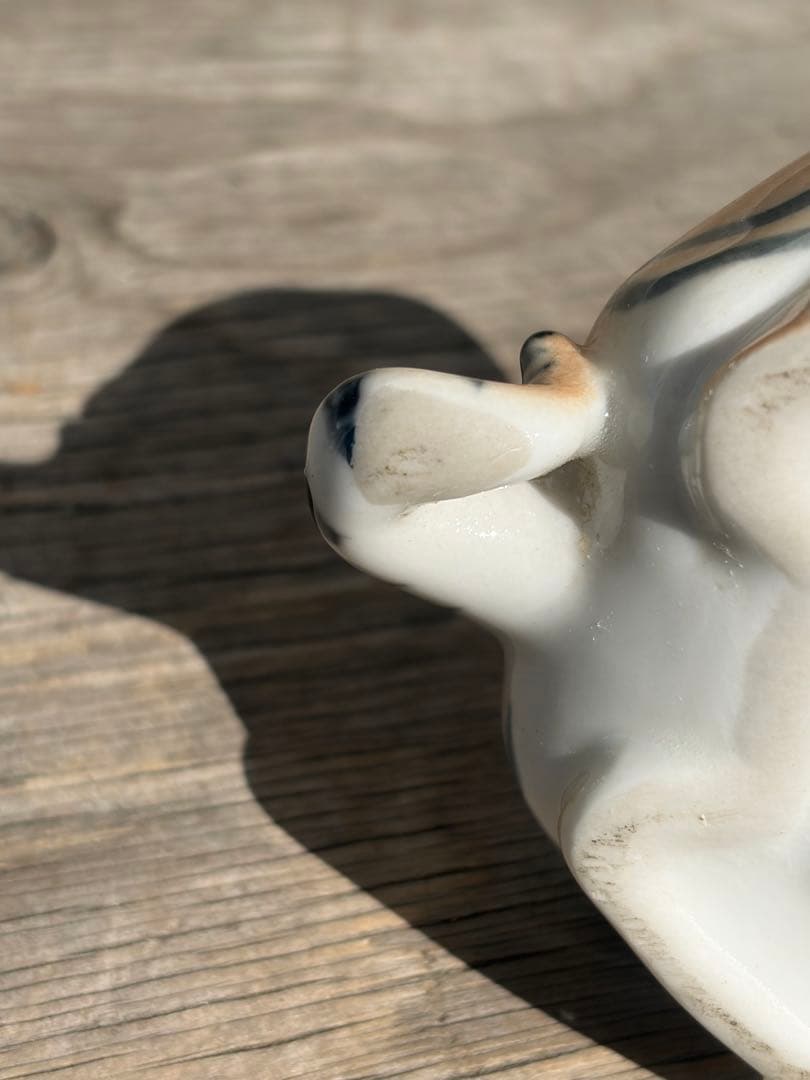 ロシア製（旧ソ連）インペリアルポーセリン　ロモノーソフ　虎　トラ置物