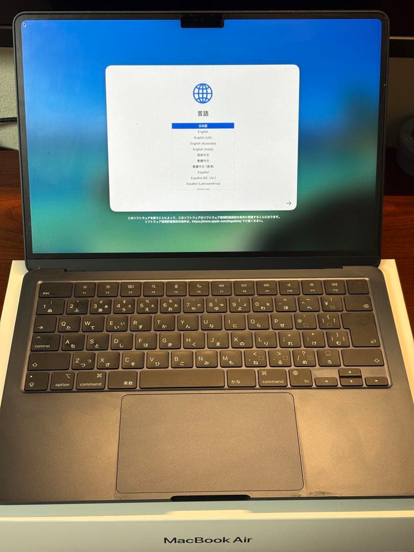 10コアGPU/16G/512G M2 MacBook Air ミッドナイト超美