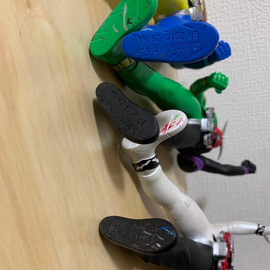 SALE仮面ライダーWビックフィギュアソフビ約25cm3体セット