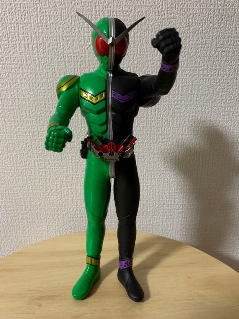 SALE仮面ライダーWビックフィギュアソフビ約25cm3体セット